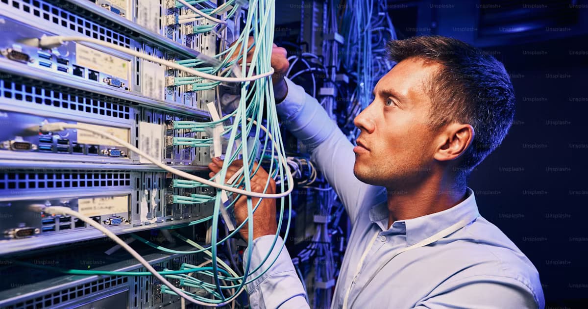 Visual for Financial Institution Accelerates Network Upgrade with On-Site Rack-and-Stack